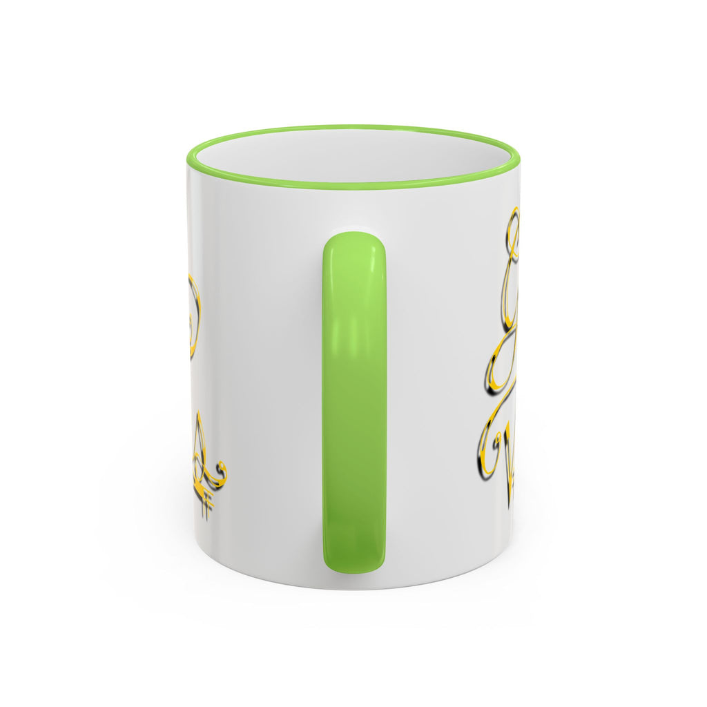 Gold Letter Good Vibes Mug (11oz, 15oz)