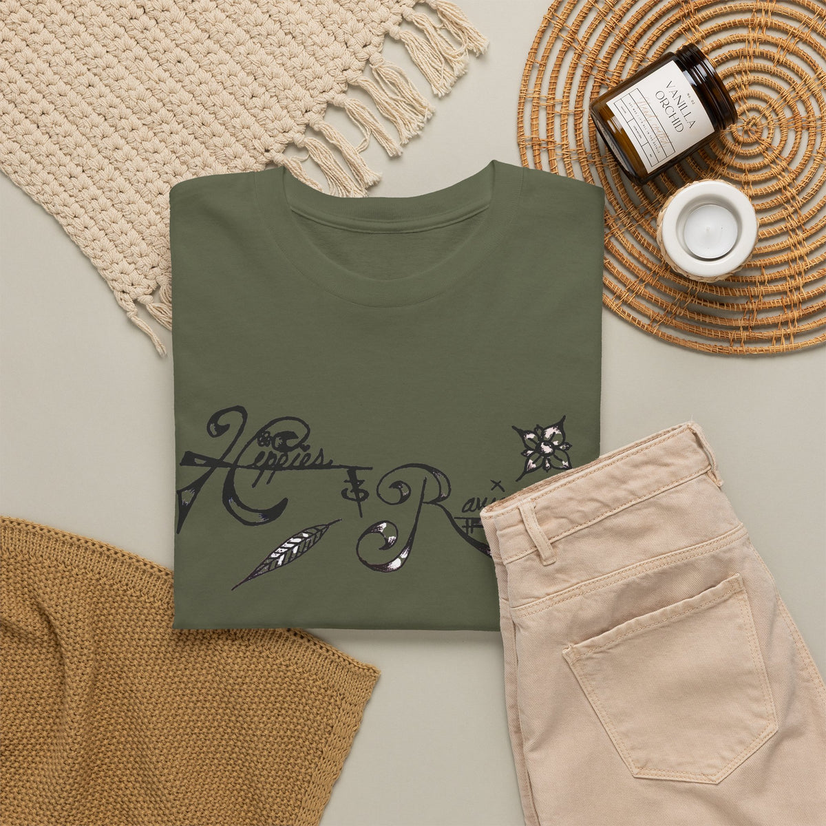 Hippies and Ravins Cotton Tee 1st gen