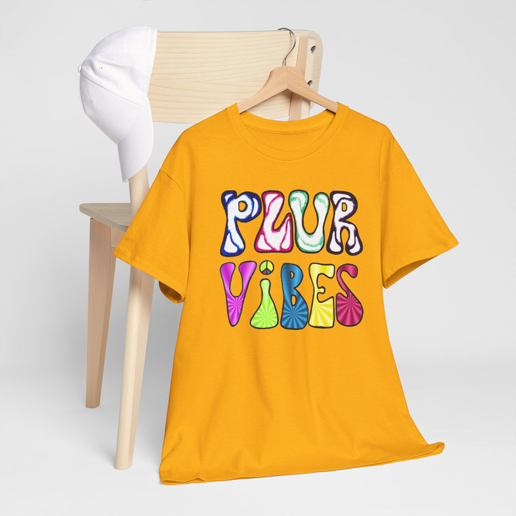 PLUR Vibes Raver Energy Tee (Peace, Love, Unity, Respect)