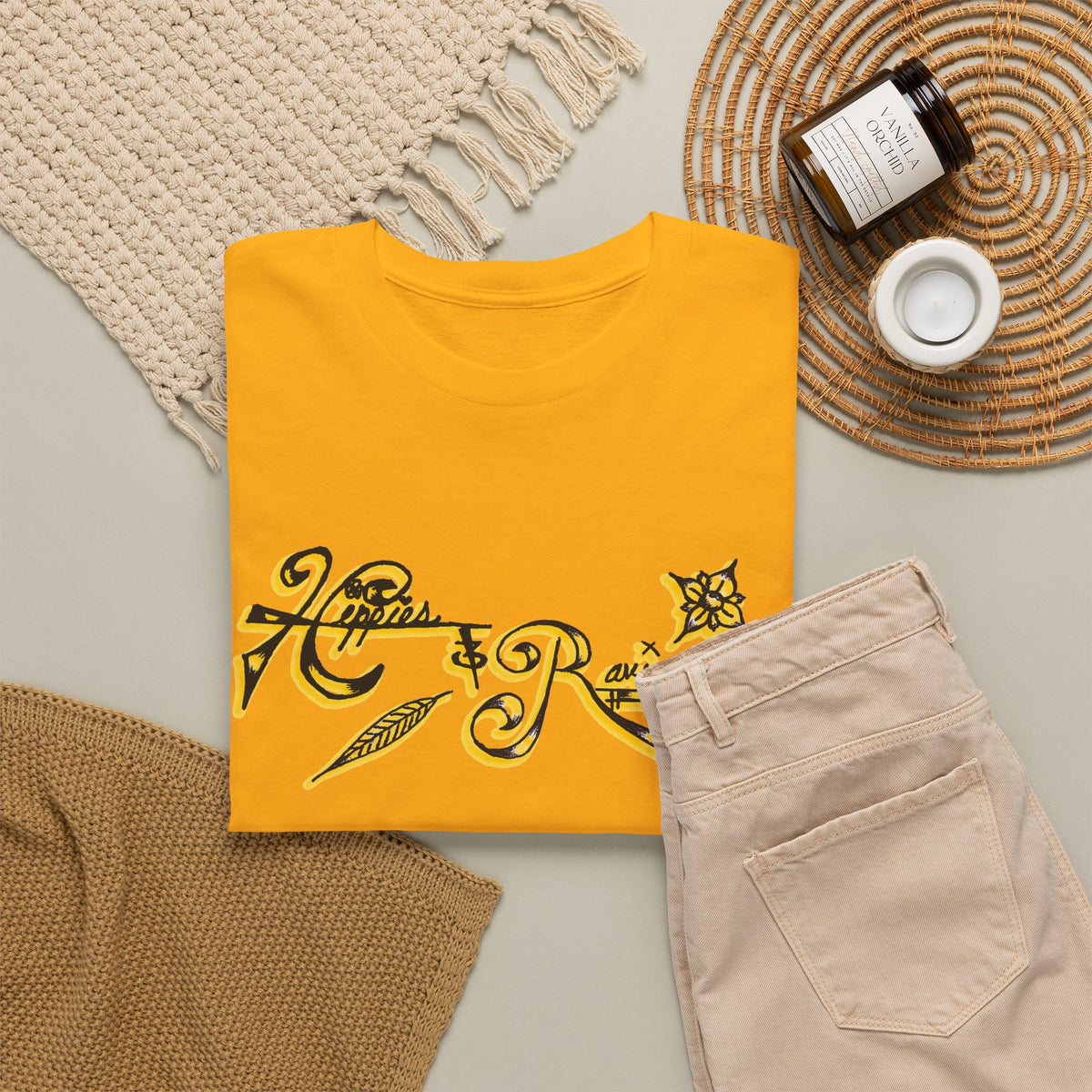 Hippies and Ravins Cotton Tee 1st gen