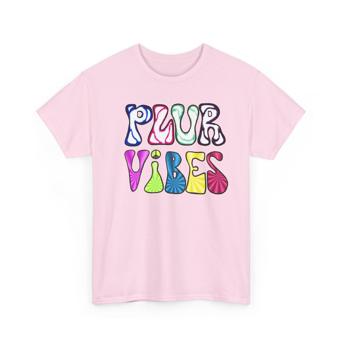 PLUR Vibes Raver Energy Tee (Peace, Love, Unity, Respect)
