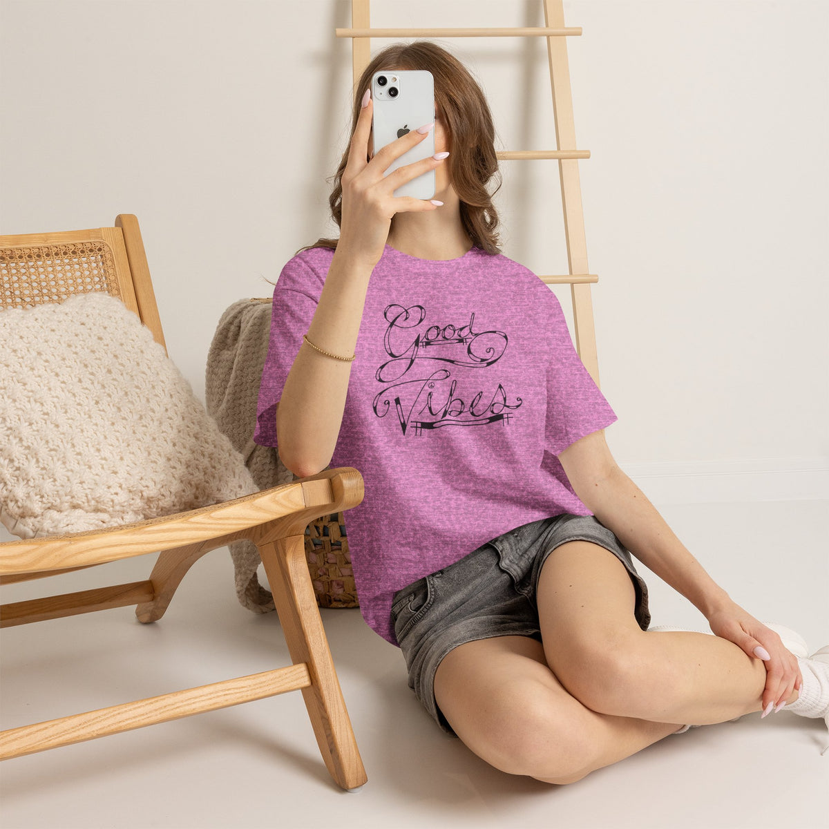 Good Vibes Collection Cotton Tee