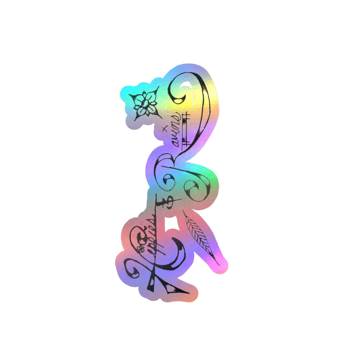 Hippies & Ravins Decal
