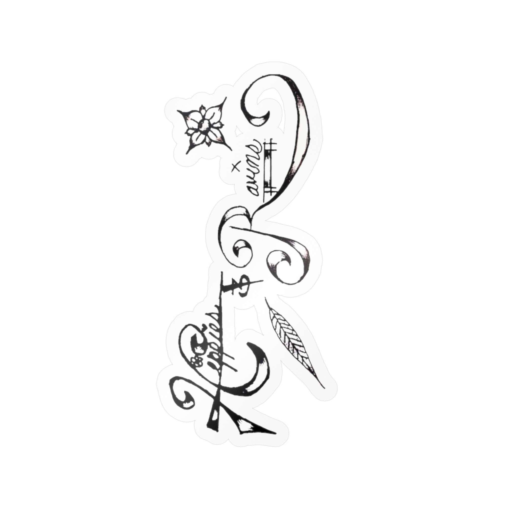 Hippies & Ravins Decal
