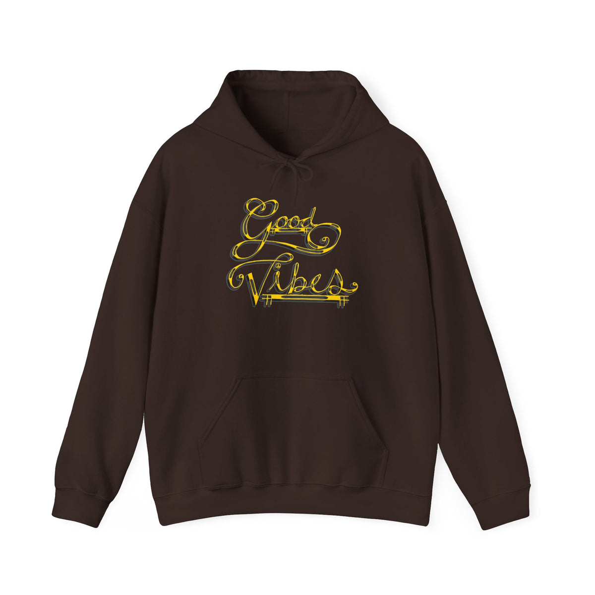 Hippies & Ravins "Good Vibes" Hooded Sweatshirt