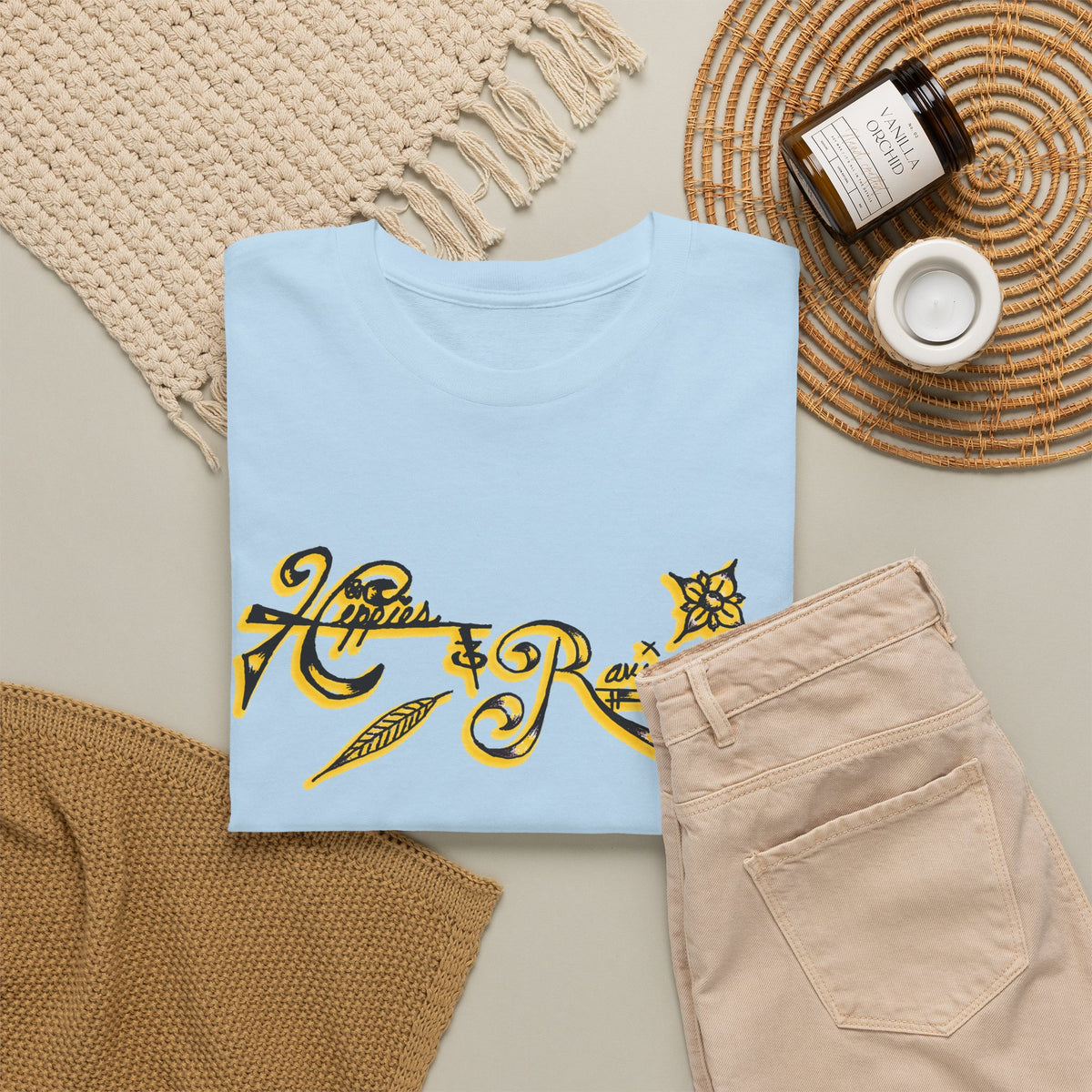 Hippies and Ravins Cotton Tee 1st gen