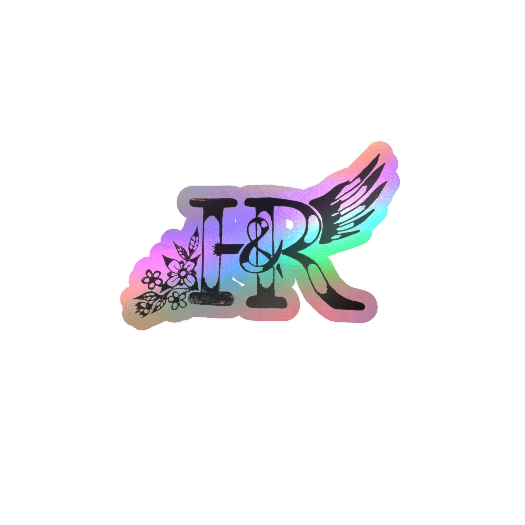 H&R Hippies & Ravins Floral Wing Logo
