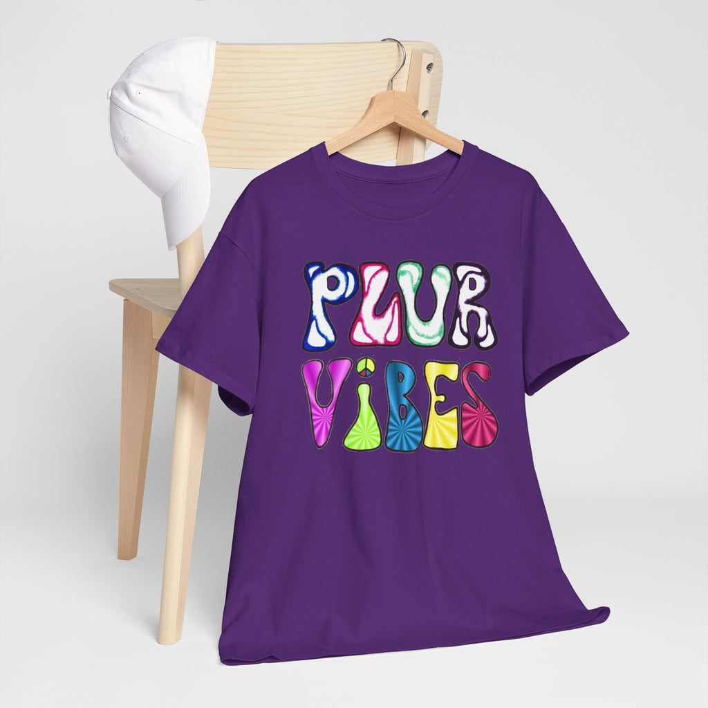 PLUR Vibes Raver Energy Tee (Peace, Love, Unity, Respect)