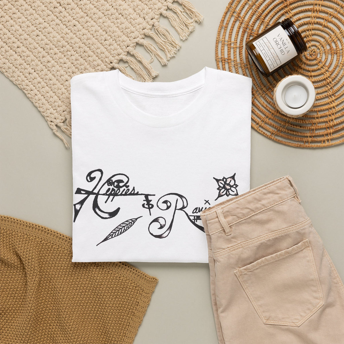 Hippies and Ravins Cotton Tee 1st gen