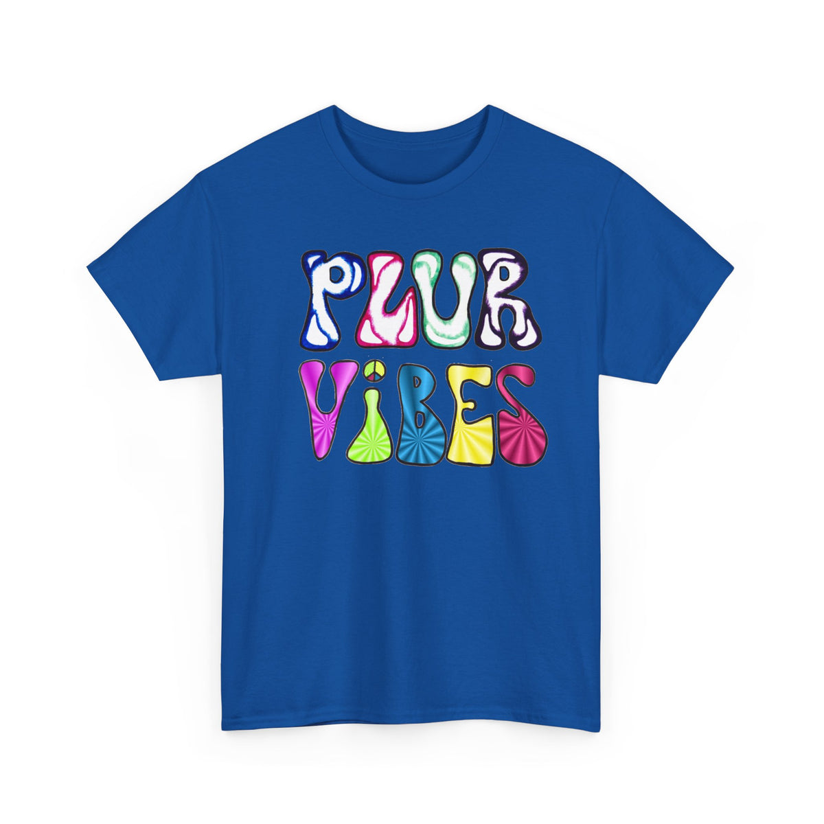 PLUR Vibes Raver Energy Tee (Peace, Love, Unity, Respect)