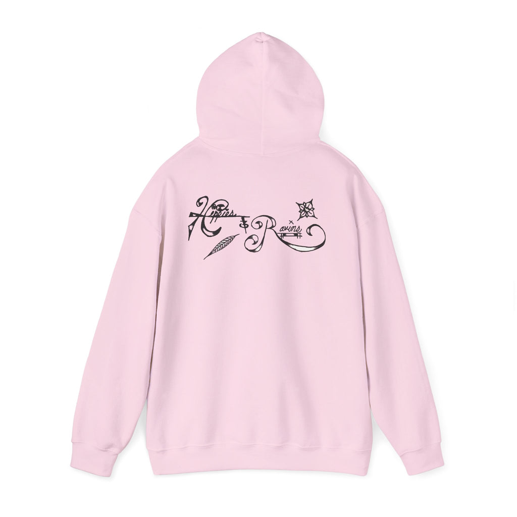 Hippies & Ravins "Good Vibes" Hooded Sweatshirt