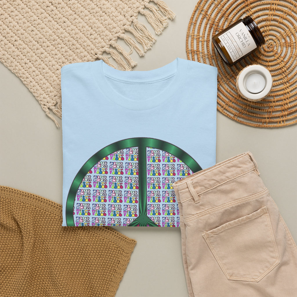 Peace, Love & PLUR — Patchwork Soul Tee