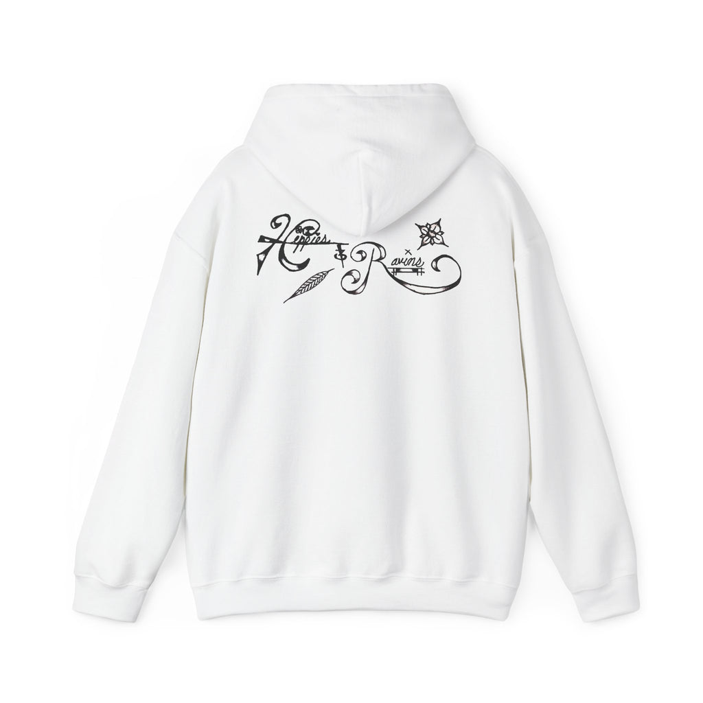 Hippies & Ravins "Good Vibes" Hooded Sweatshirt