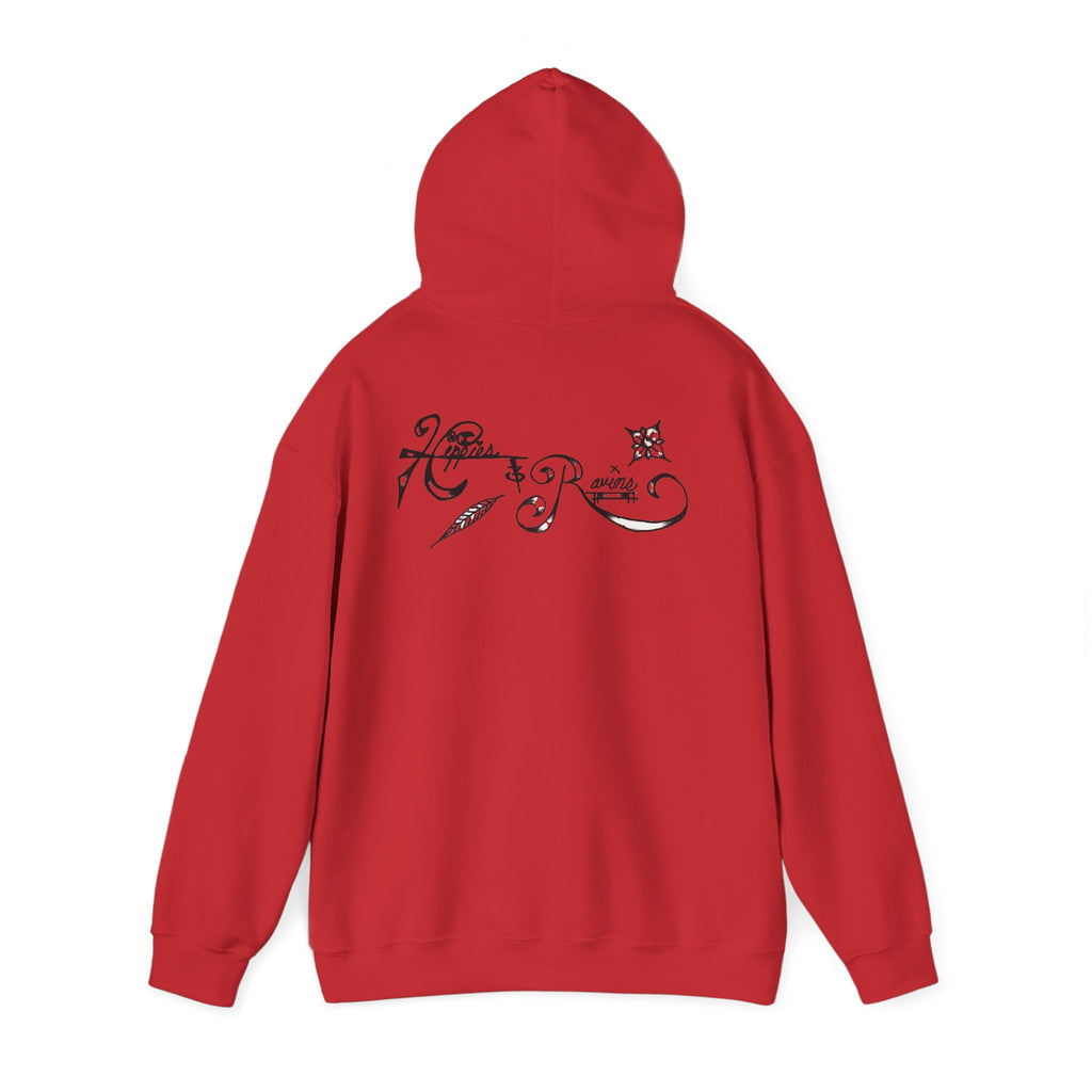Hippies & Ravins "Good Vibes" Hooded Sweatshirt