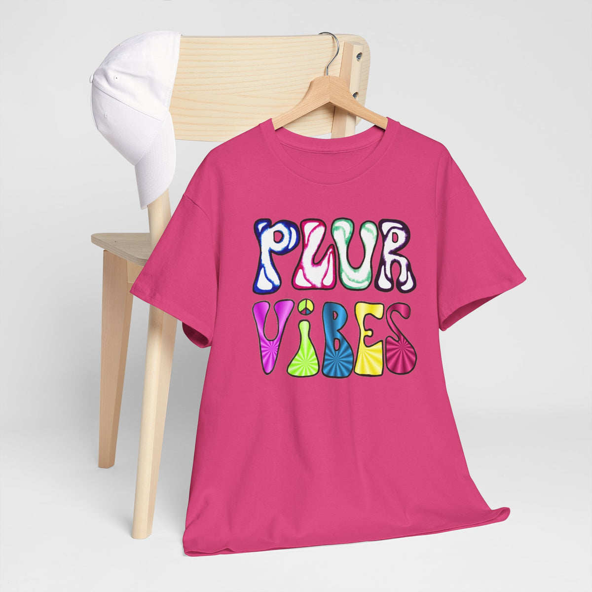 PLUR Vibes Raver Energy Tee (Peace, Love, Unity, Respect)