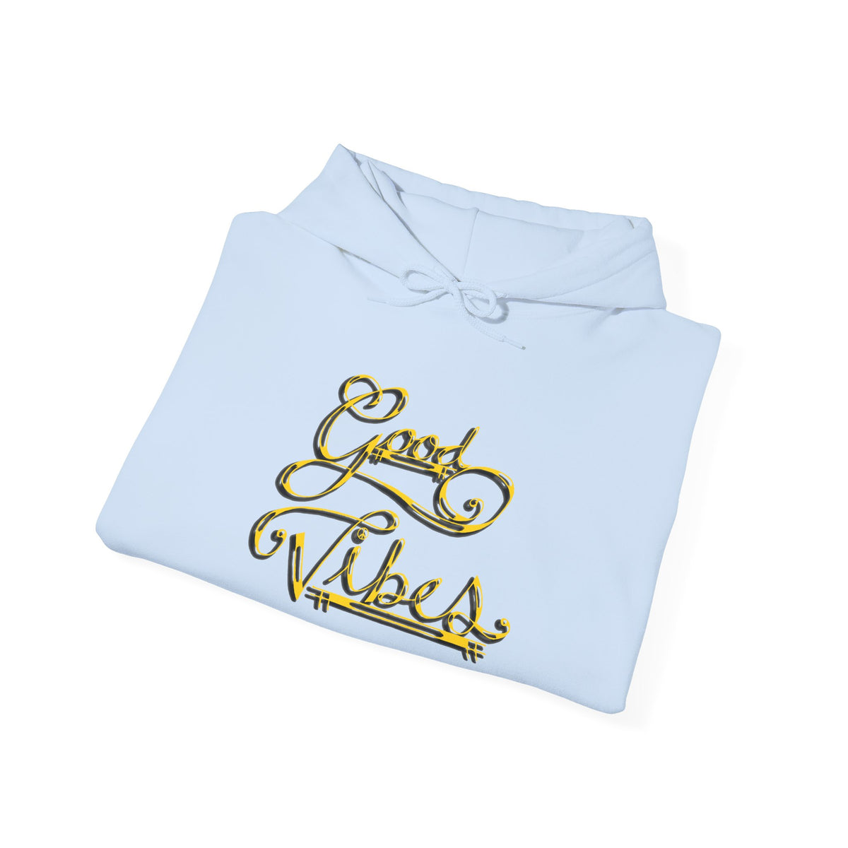 Hippies & Ravins "Good Vibes" Hooded Sweatshirt
