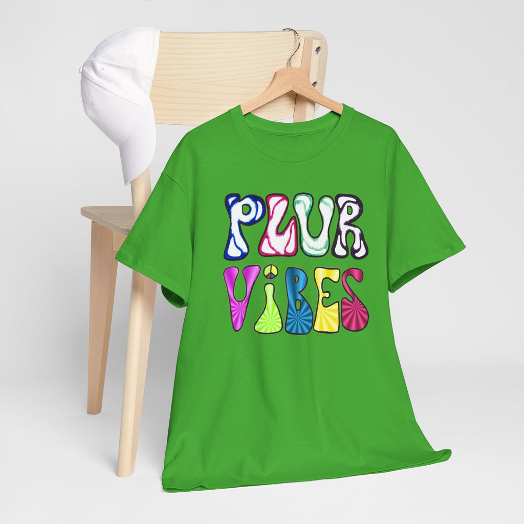 PLUR Vibes Raver Energy Tee (Peace, Love, Unity, Respect)