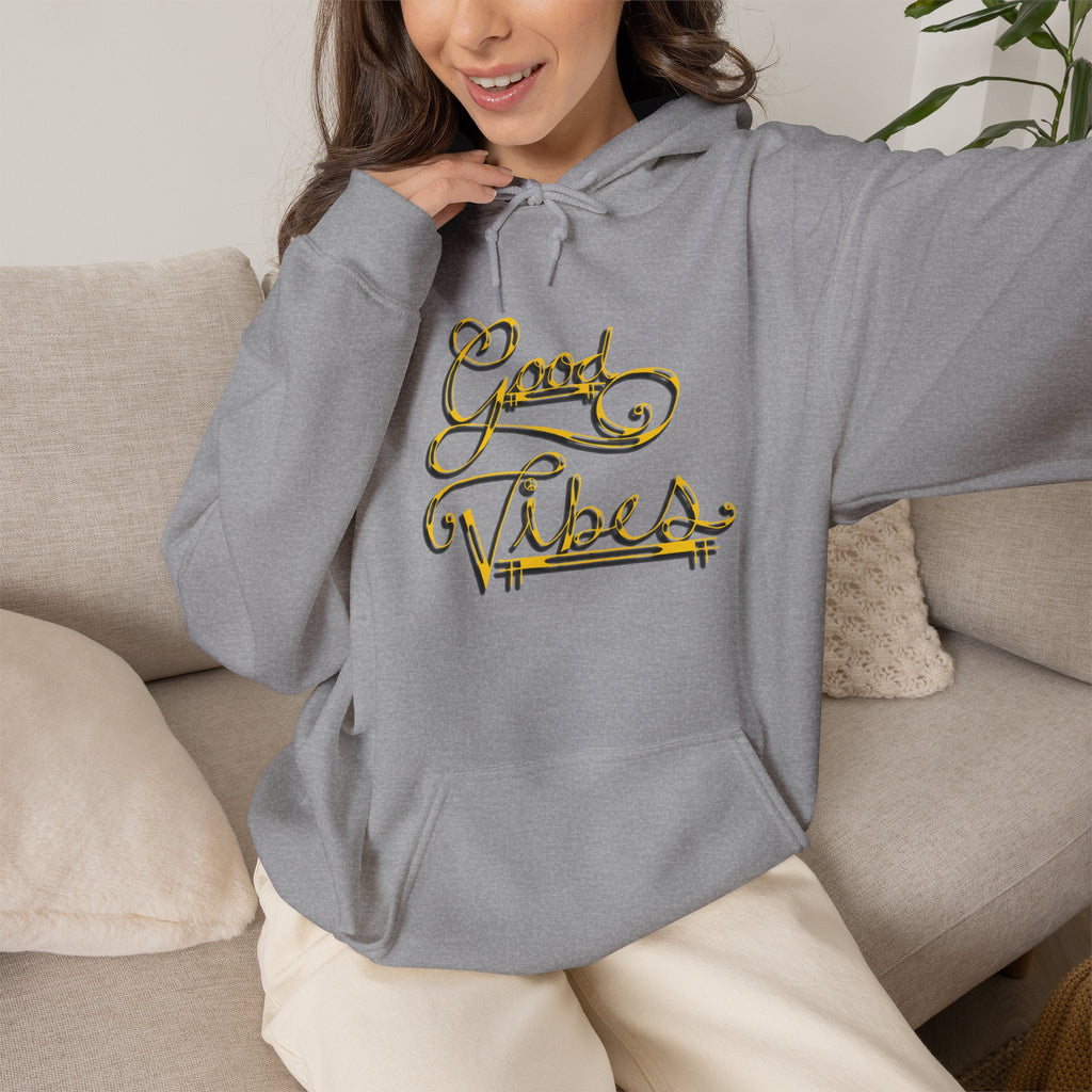Hippies & Ravins "Good Vibes" Hooded Sweatshirt