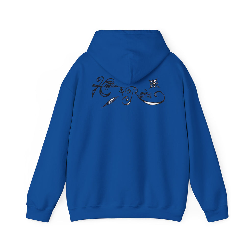 Hippies & Ravins "Good Vibes" Hooded Sweatshirt