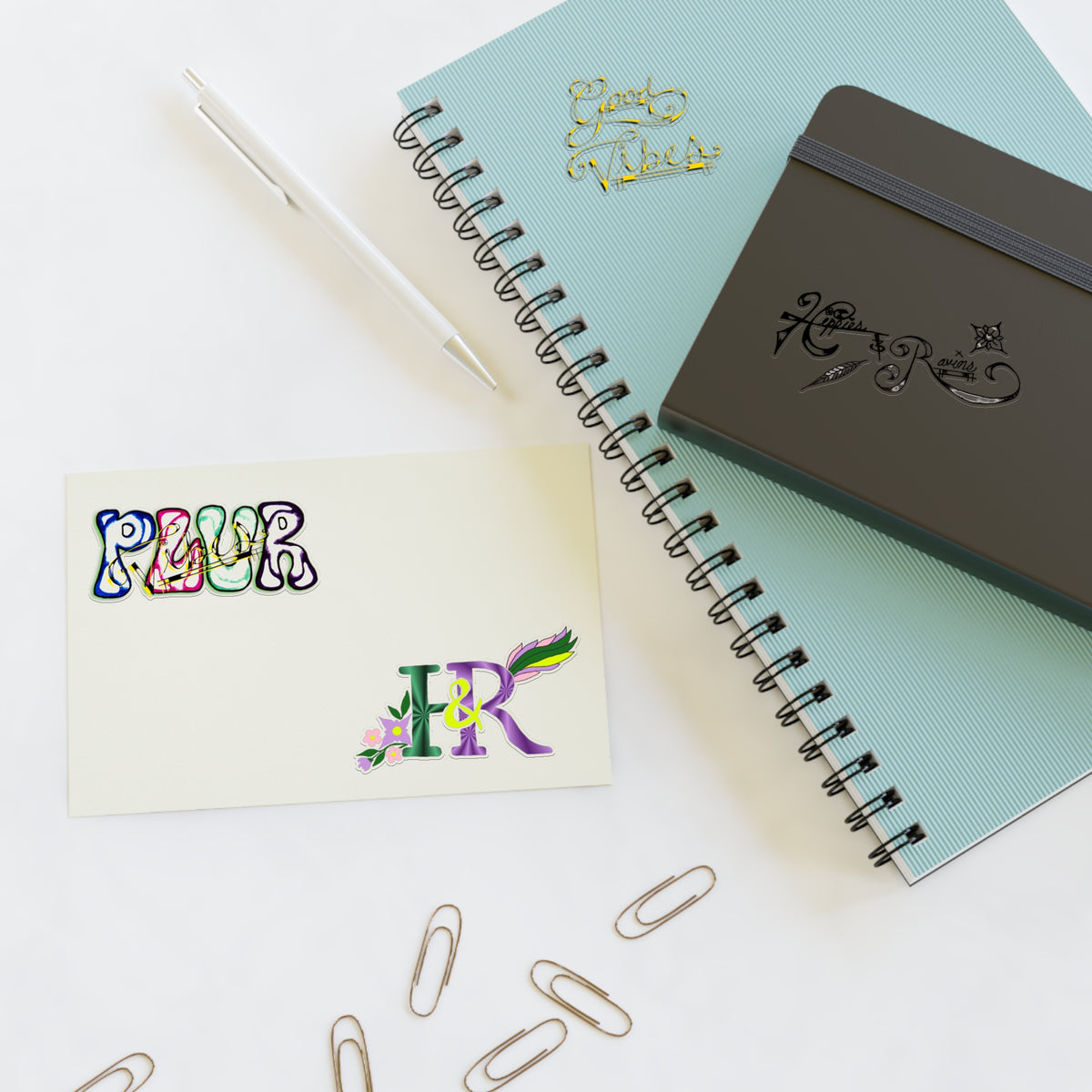 Hippies & Ravins Sticker Collection 1st Edition