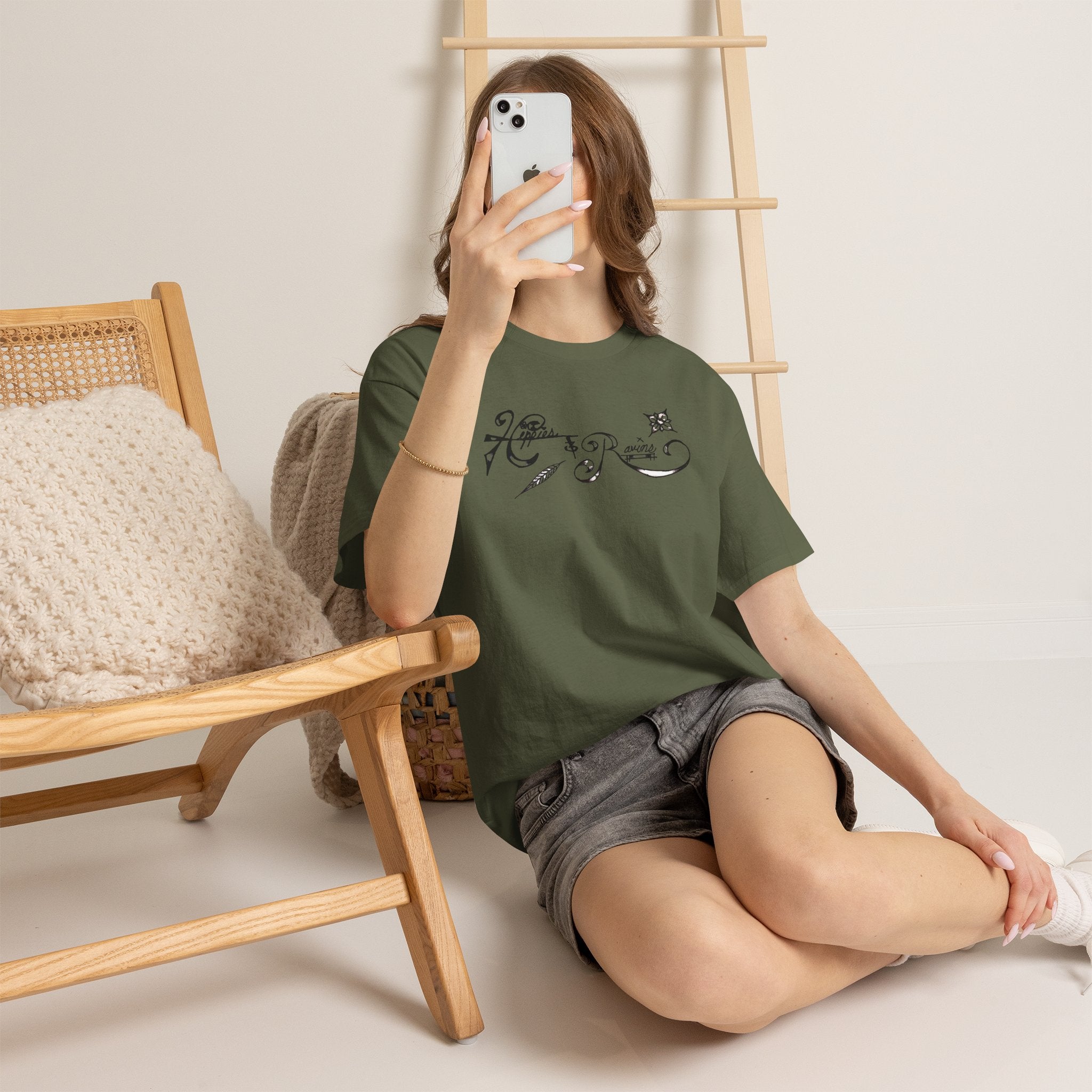 Hippies and Ravins Cotton Tee 1st gen