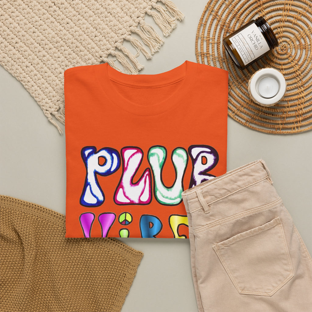 PLUR Vibes Raver Energy Tee (Peace, Love, Unity, Respect)