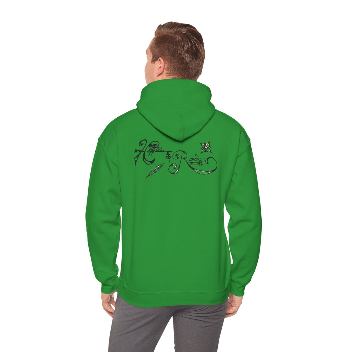 Hippies & Ravins "Good Vibes" Hooded Sweatshirt