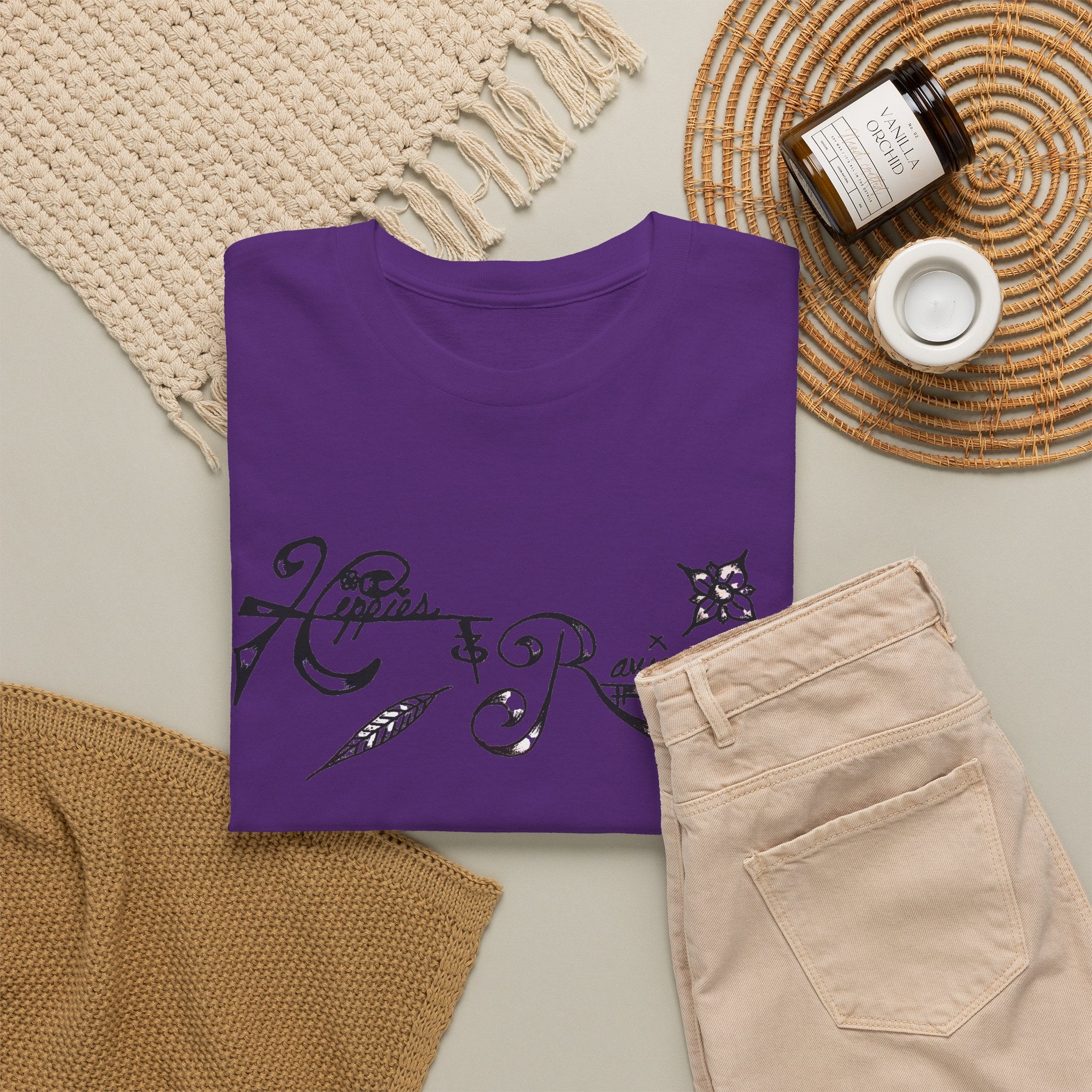 Hippies and Ravins Cotton Tee 1st gen