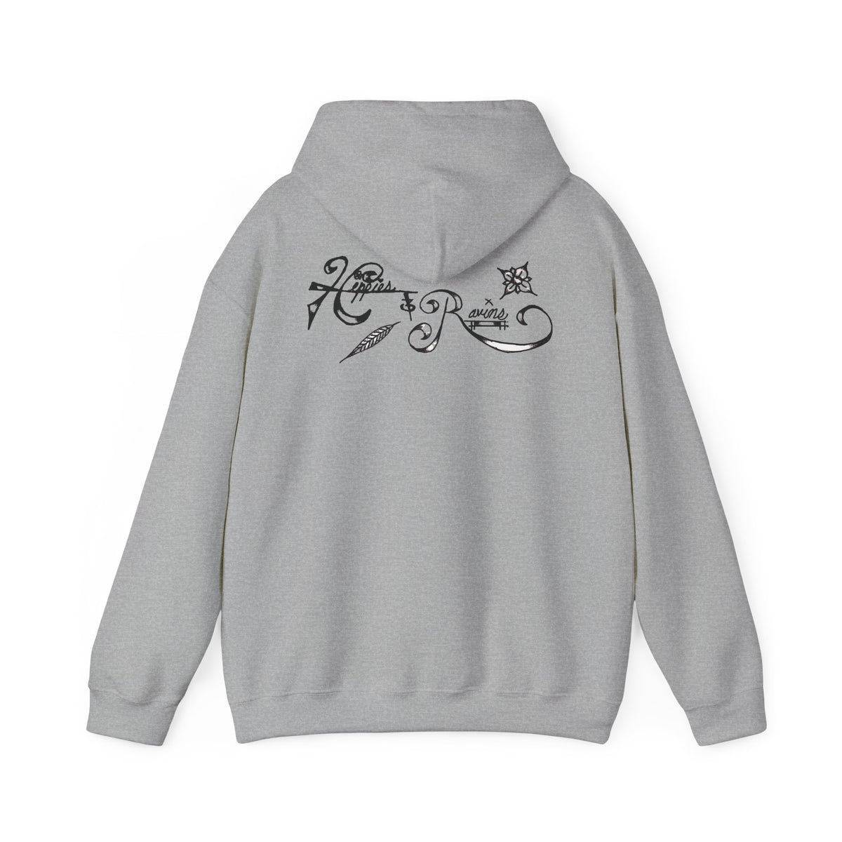 Hippies & Ravins "Good Vibes" Hooded Sweatshirt