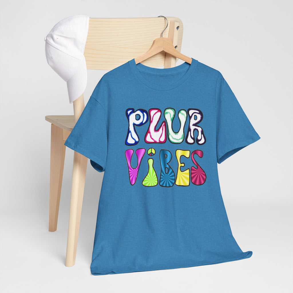 PLUR Vibes Raver Energy Tee (Peace, Love, Unity, Respect)