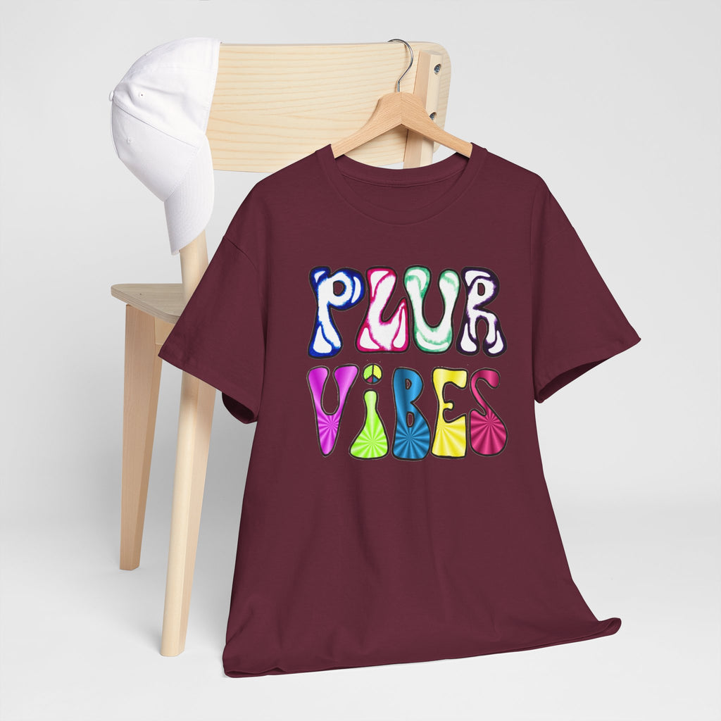 PLUR Vibes Raver Energy Tee (Peace, Love, Unity, Respect)