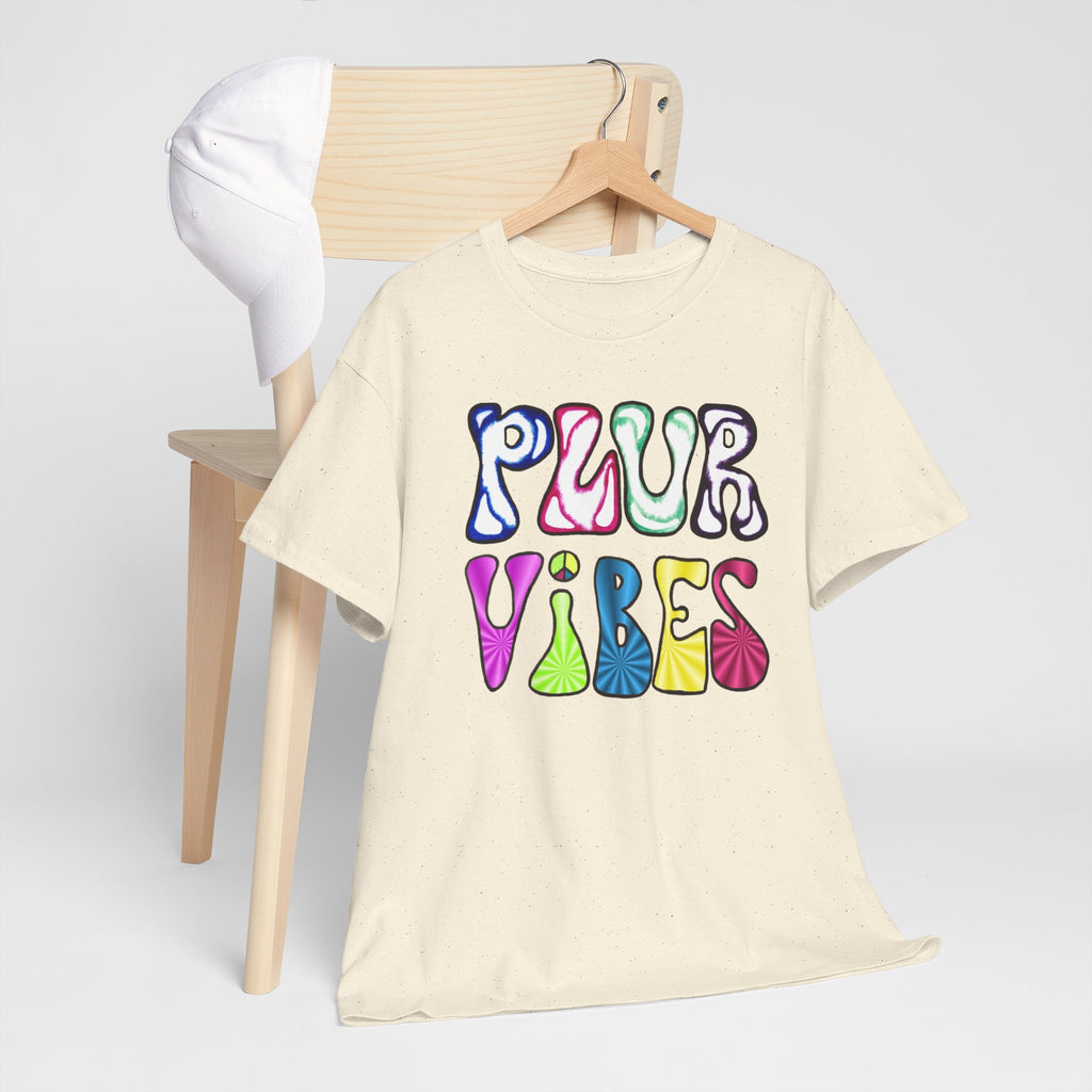 PLUR Vibes Raver Energy Tee (Peace, Love, Unity, Respect)