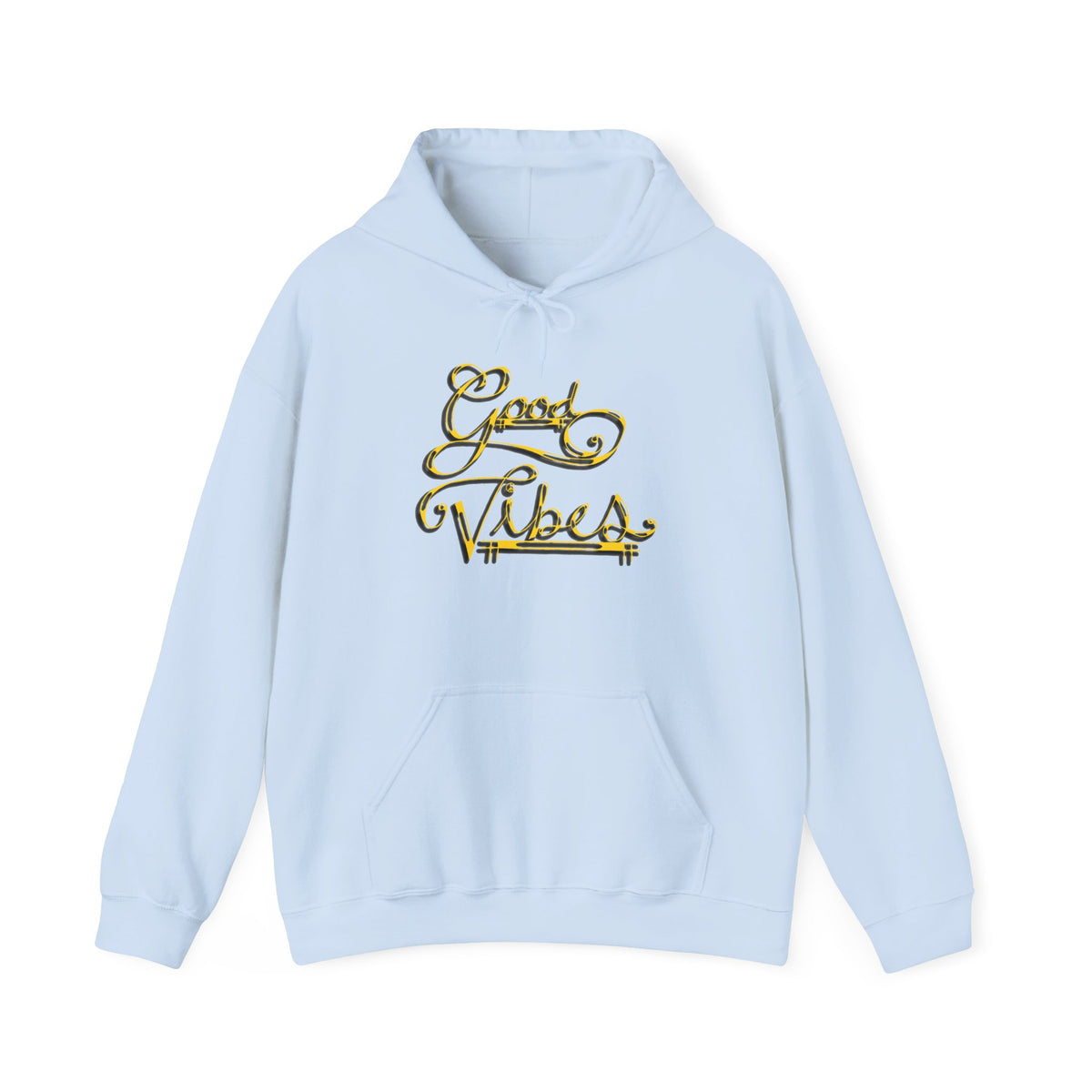Hippies & Ravins "Good Vibes" Hooded Sweatshirt