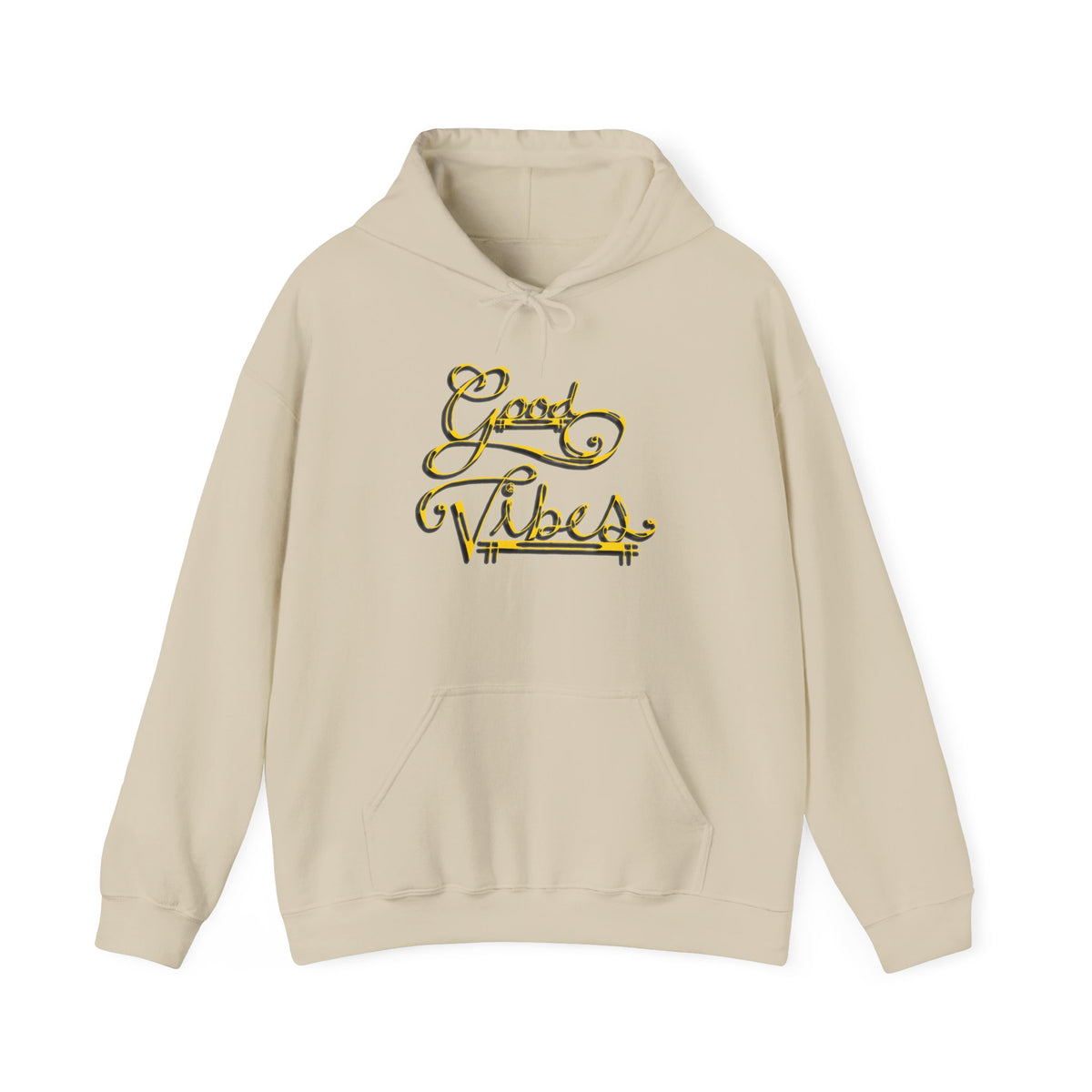 Hippies & Ravins "Good Vibes" Hooded Sweatshirt