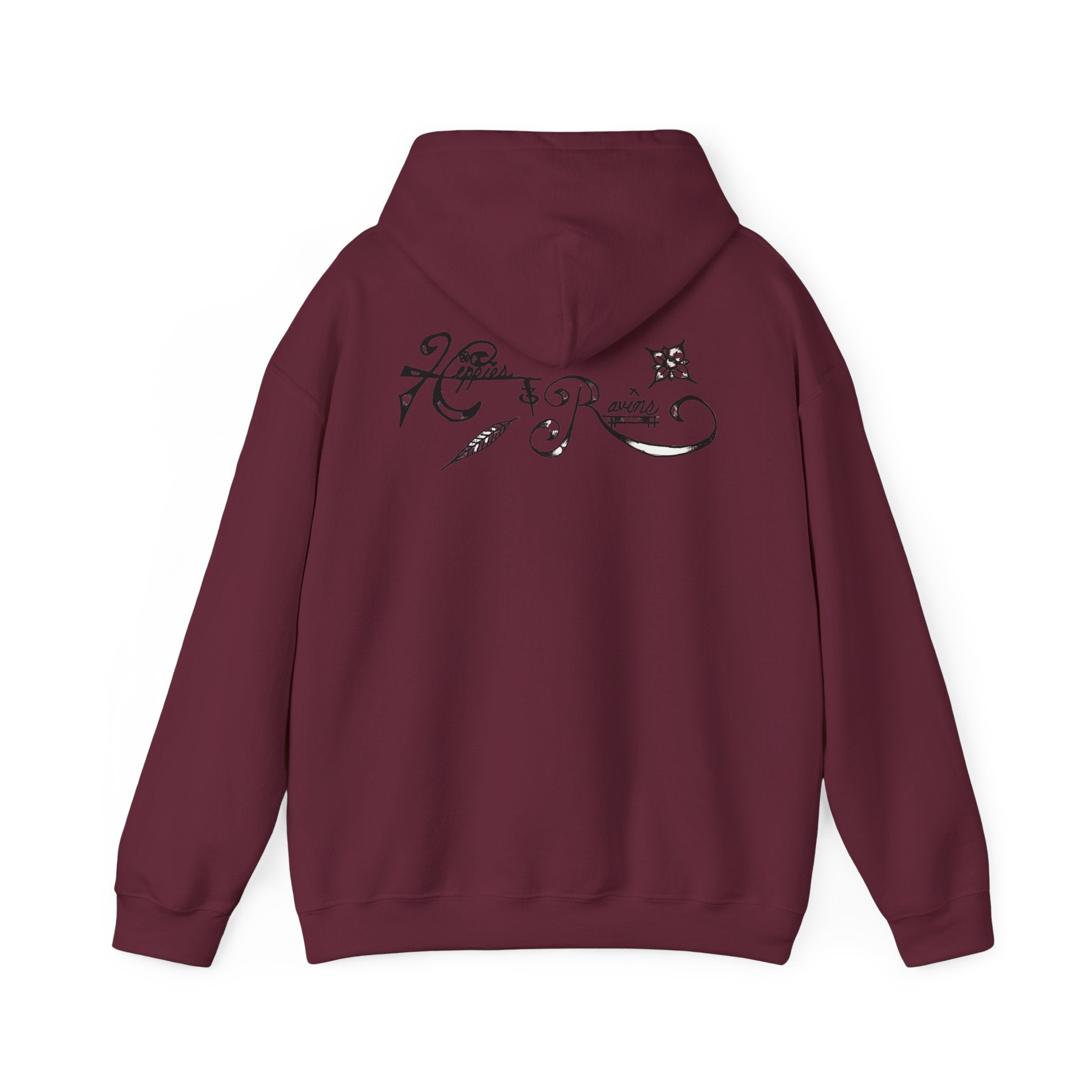 Hippies & Ravins "Good Vibes" Hooded Sweatshirt