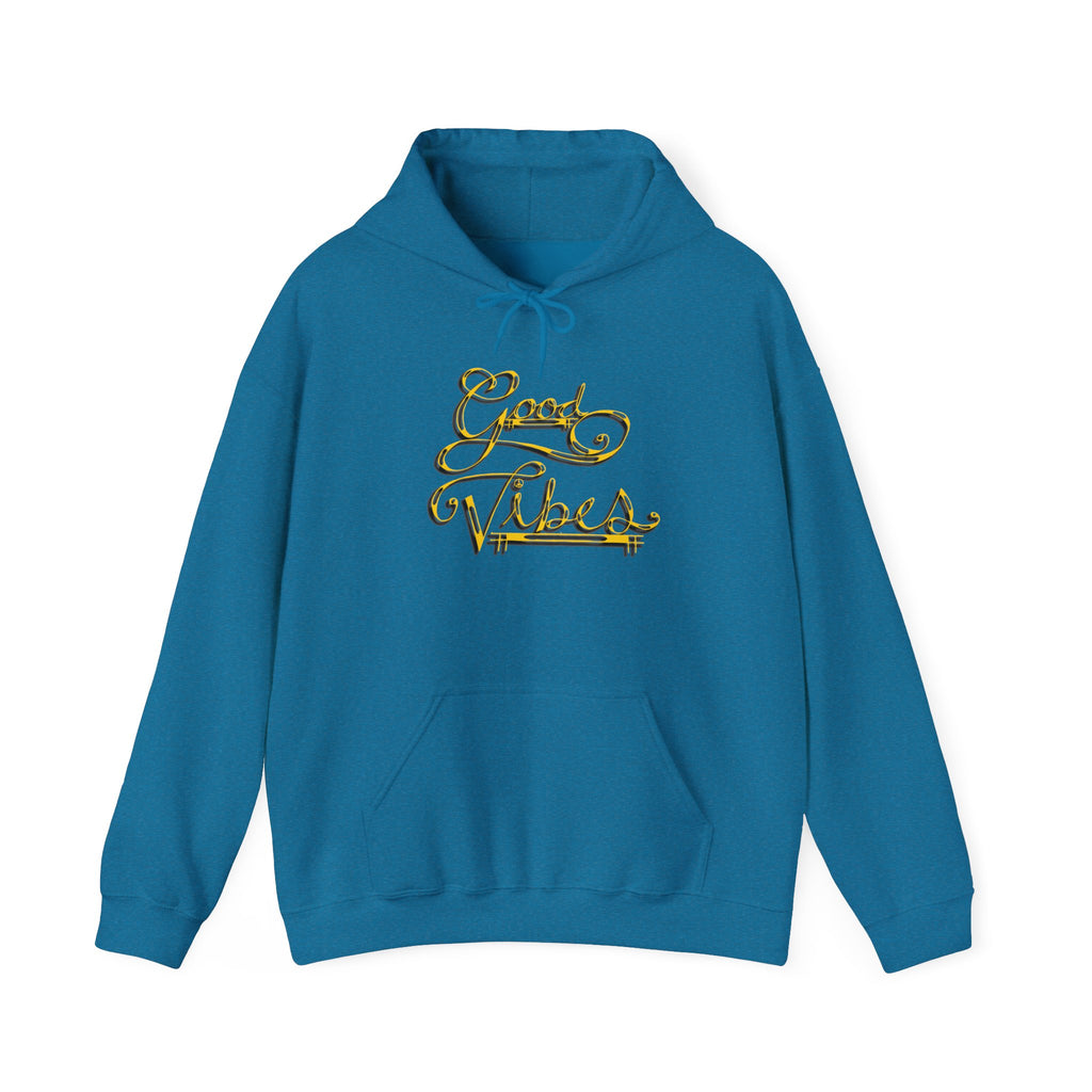 Hippies & Ravins "Good Vibes" Hooded Sweatshirt