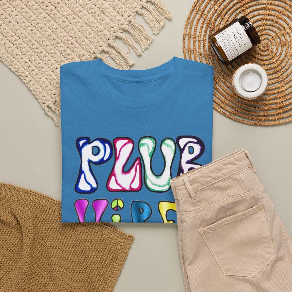 PLUR Vibes Raver Energy Tee (Peace, Love, Unity, Respect)