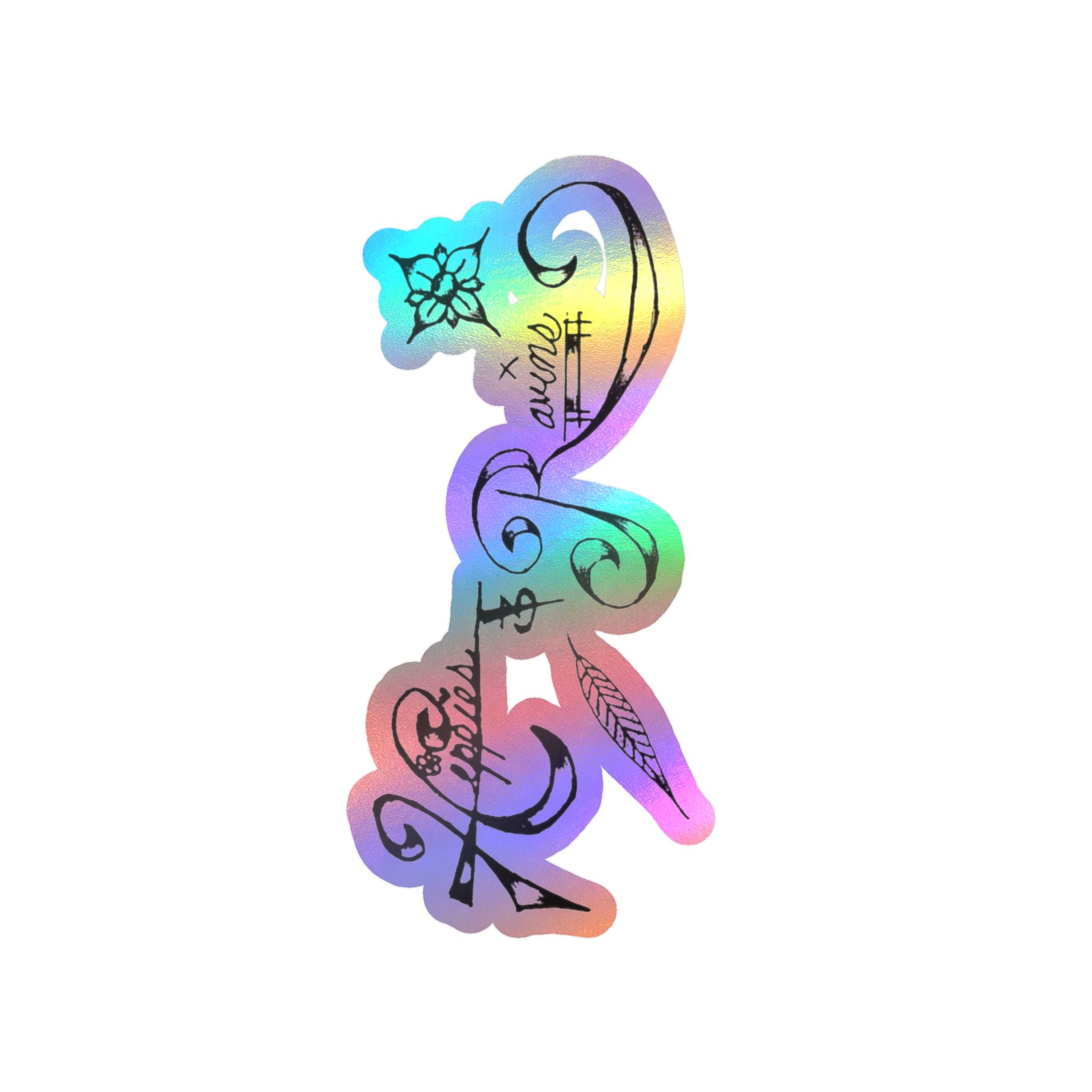 Hippies & Ravins Decal