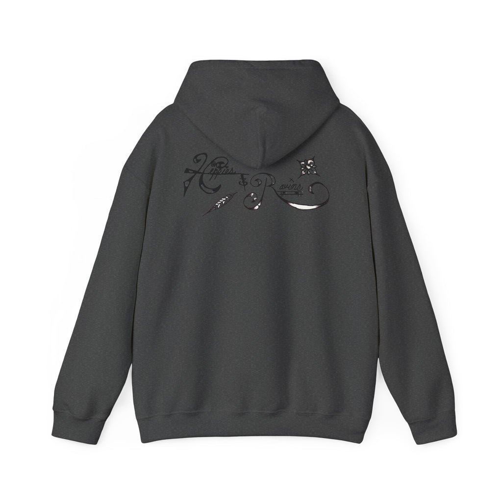 Hippies & Ravins "Good Vibes" Hooded Sweatshirt