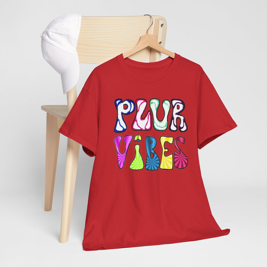 PLUR Vibes Raver Energy Tee (Peace, Love, Unity, Respect)