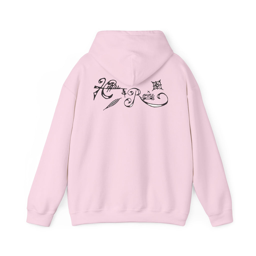 Hippies & Ravins "Good Vibes" Hooded Sweatshirt