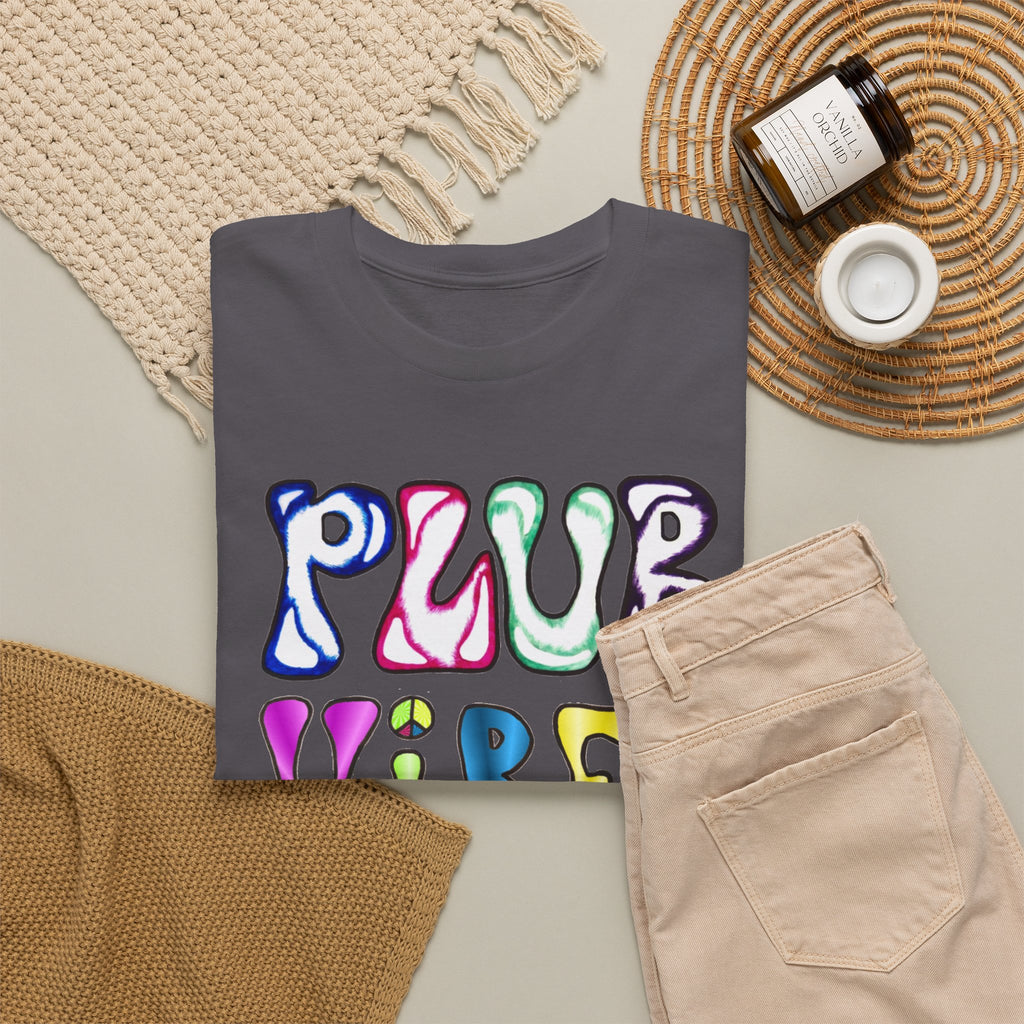PLUR Vibes Raver Energy Tee (Peace, Love, Unity, Respect)