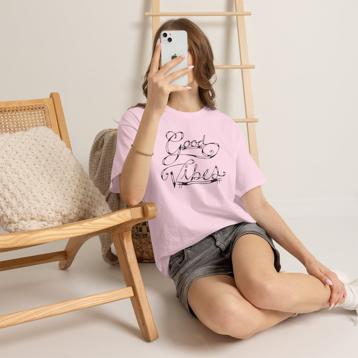 Good Vibes Collection Cotton Tee