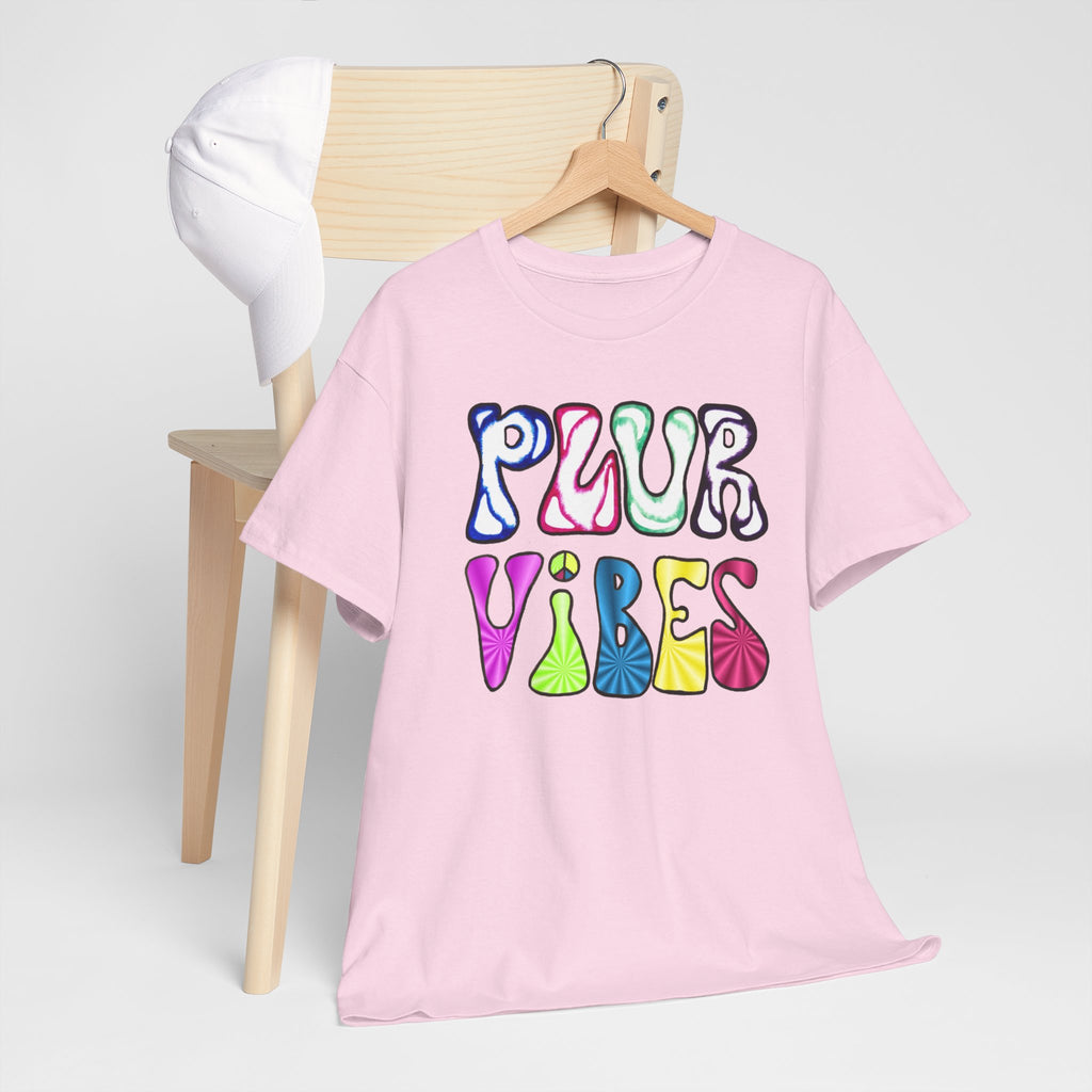 PLUR Vibes Raver Energy Tee (Peace, Love, Unity, Respect)