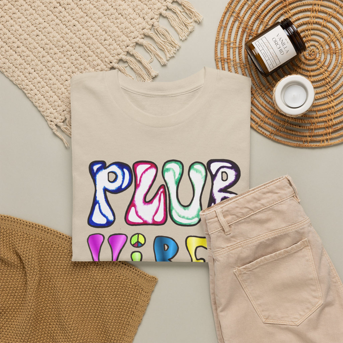 PLUR Vibes Raver Energy Tee (Peace, Love, Unity, Respect)