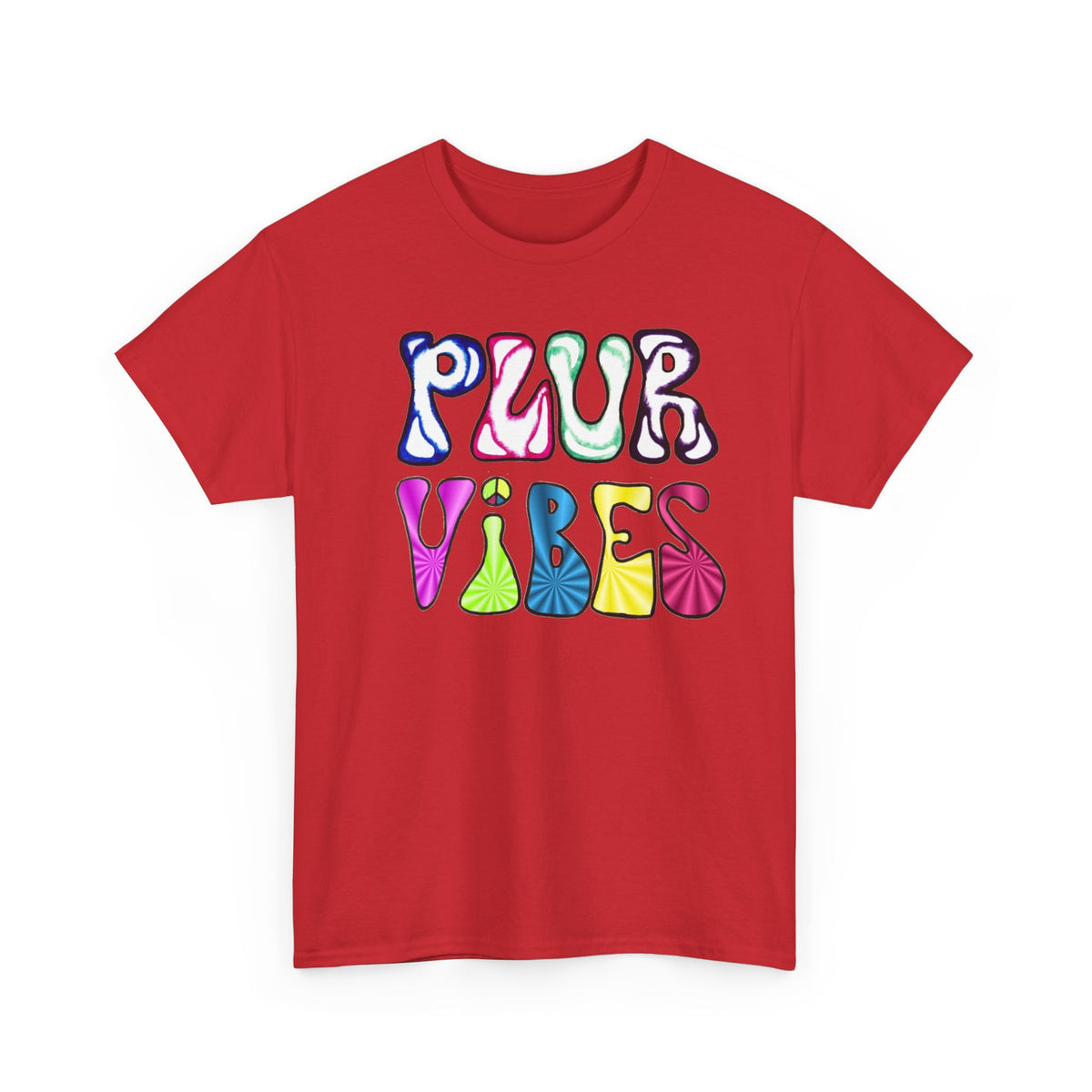 PLUR Vibes Raver Energy Tee (Peace, Love, Unity, Respect)
