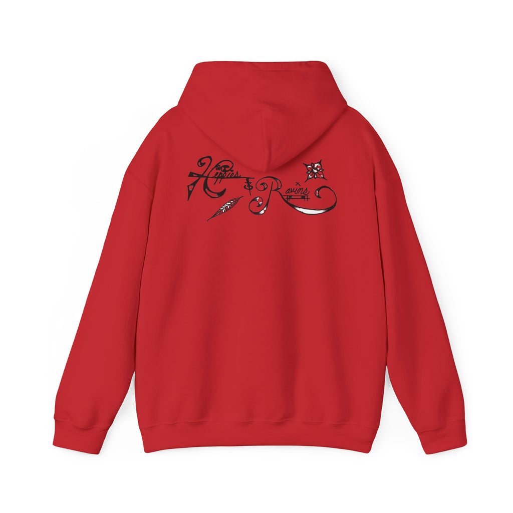 Hippies & Ravins "Good Vibes" Hooded Sweatshirt