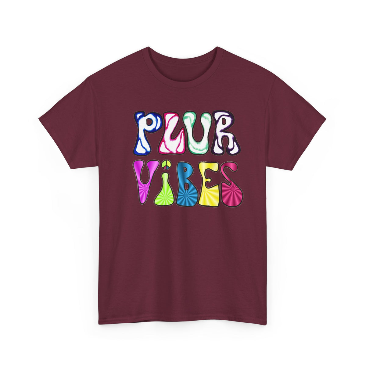 PLUR Vibes Raver Energy Tee (Peace, Love, Unity, Respect)