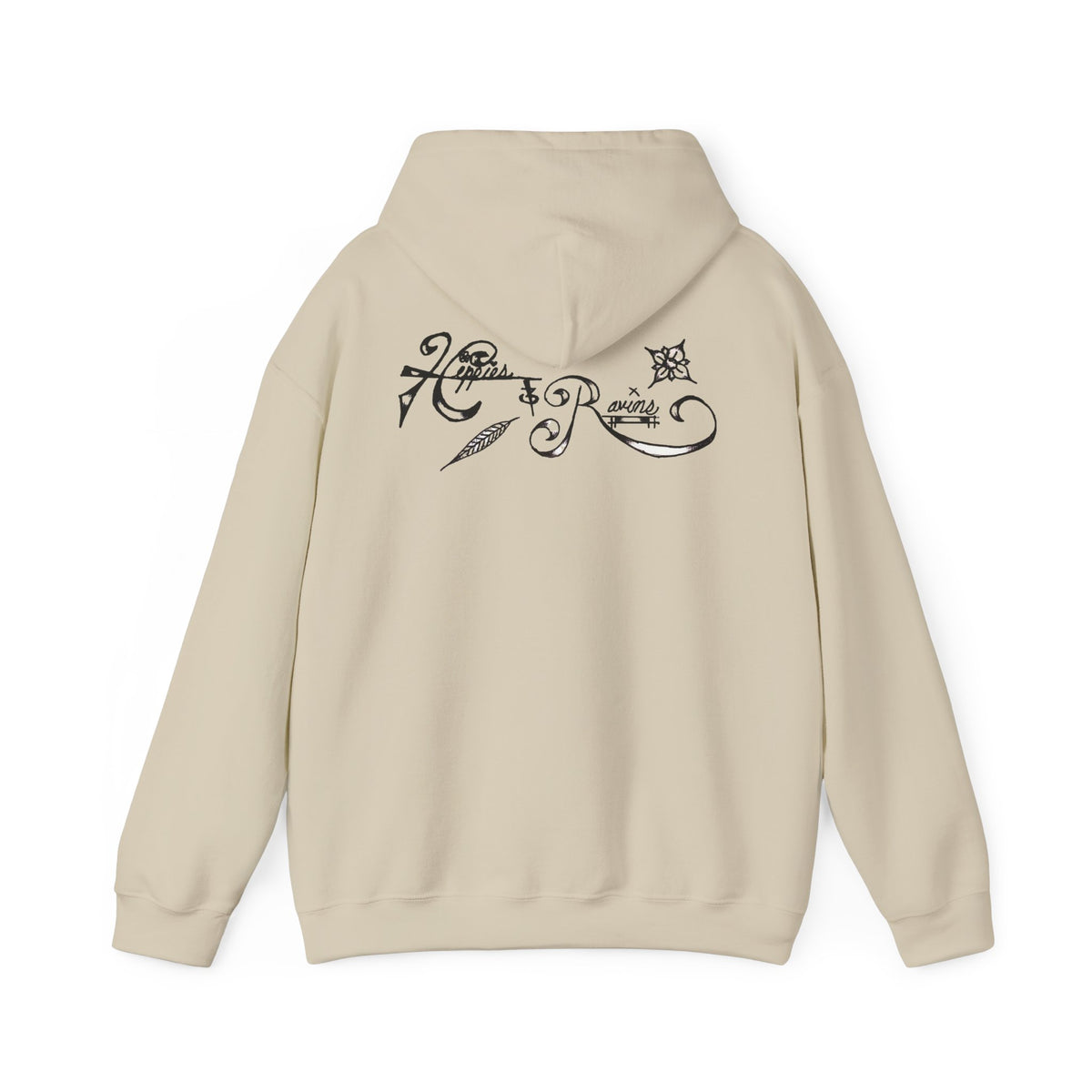 Hippies & Ravins "Good Vibes" Hooded Sweatshirt