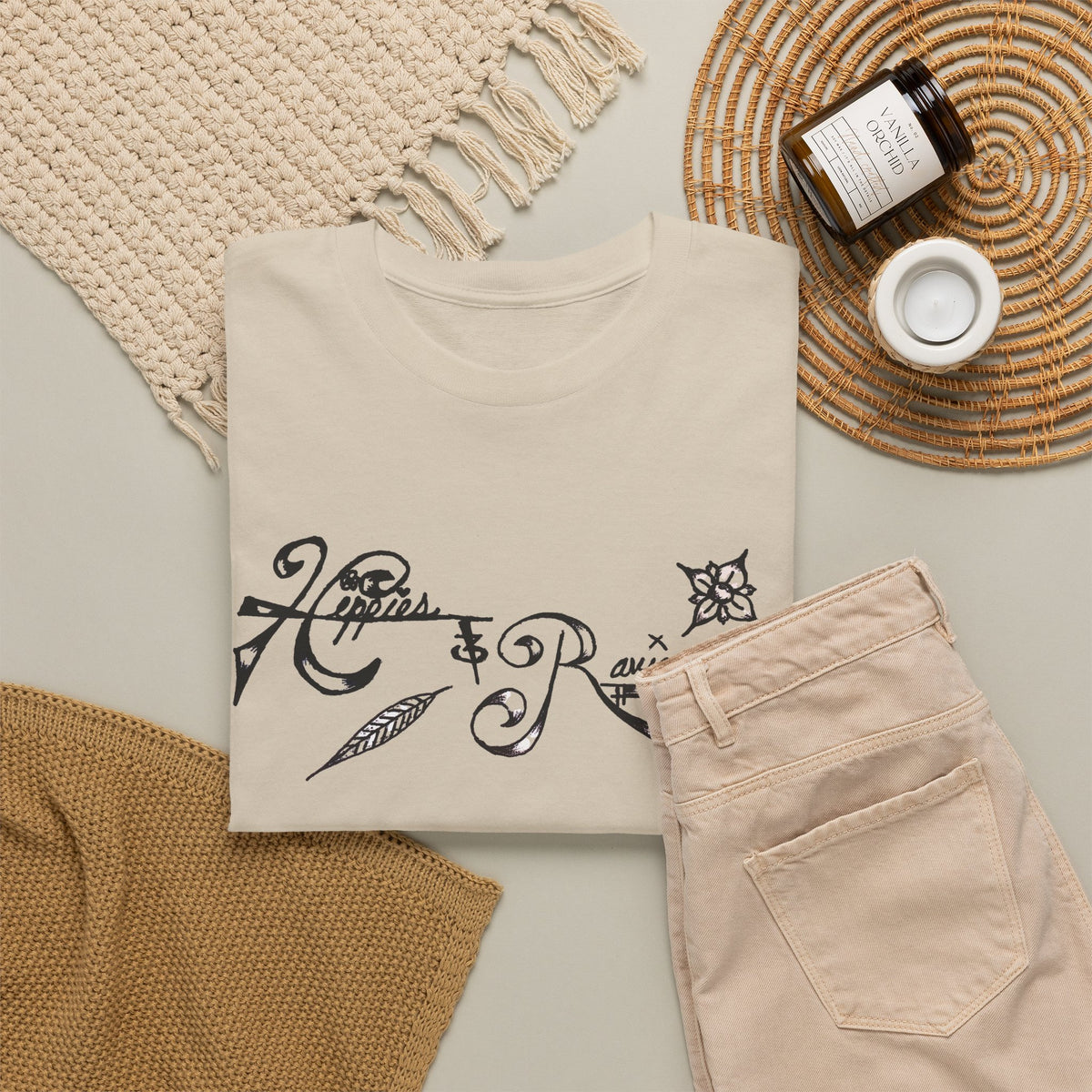 Hippies and Ravins Cotton Tee 1st gen